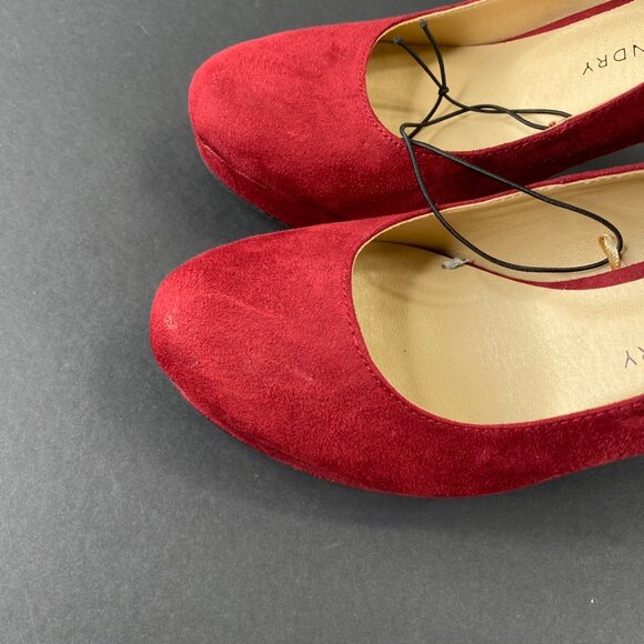 Chinese Laundry Red Pumps Size 6.5 - Picture 6 of 8